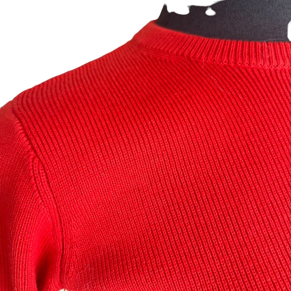TORY SPORT CREWNECK SWEATER SIDE STRIPE SIZE SMALL Excellent Pre-Owned Condition - Picture 6 of 7